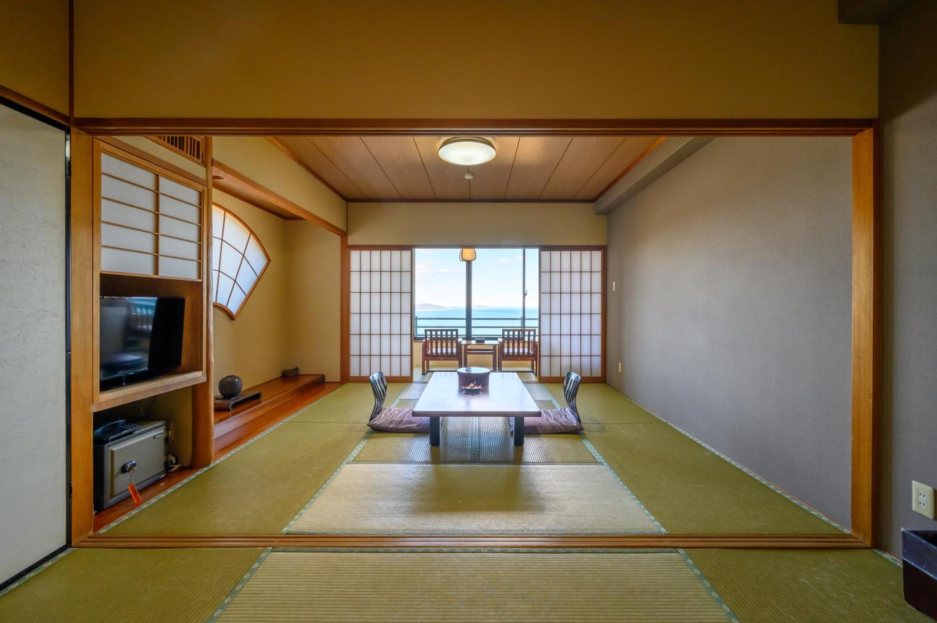 4-personersværelse i japansk stil