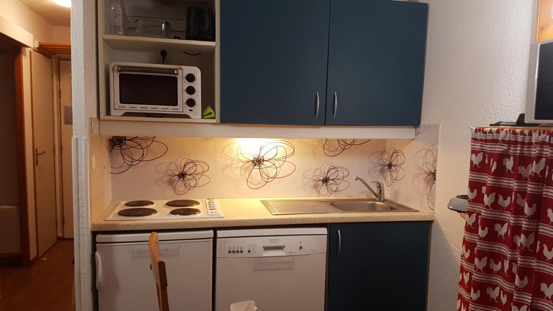 Appartement 4/6 personnes, au pied des pistes