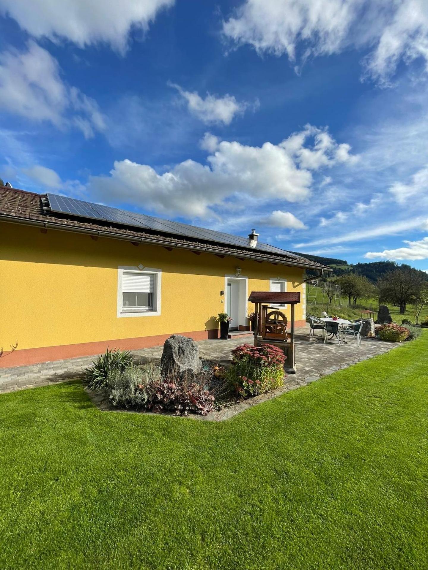 Ferienhaus mit Terrasse und viel Ruhe