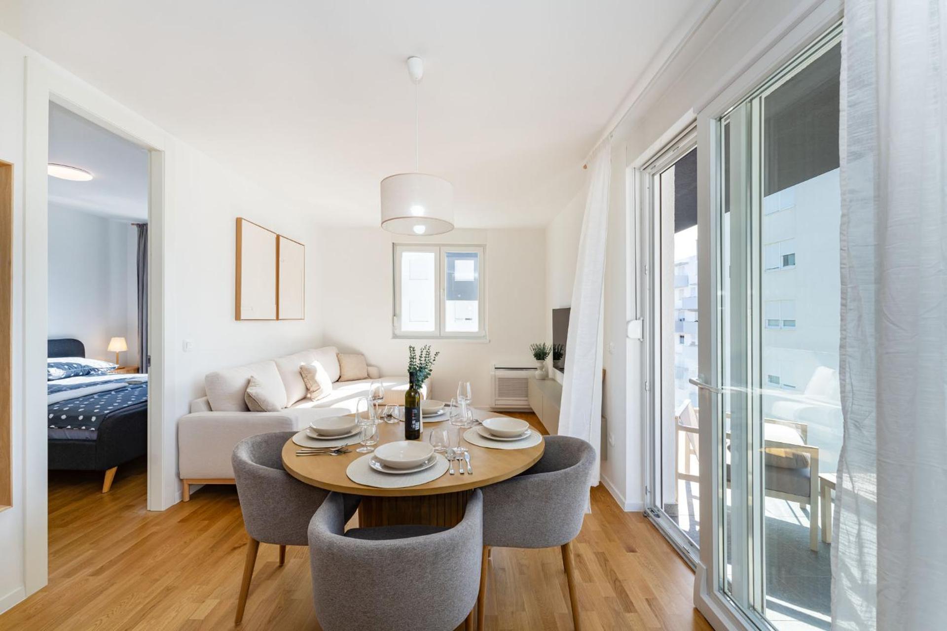 Luxury apartment Niko - garage space and panoramic view