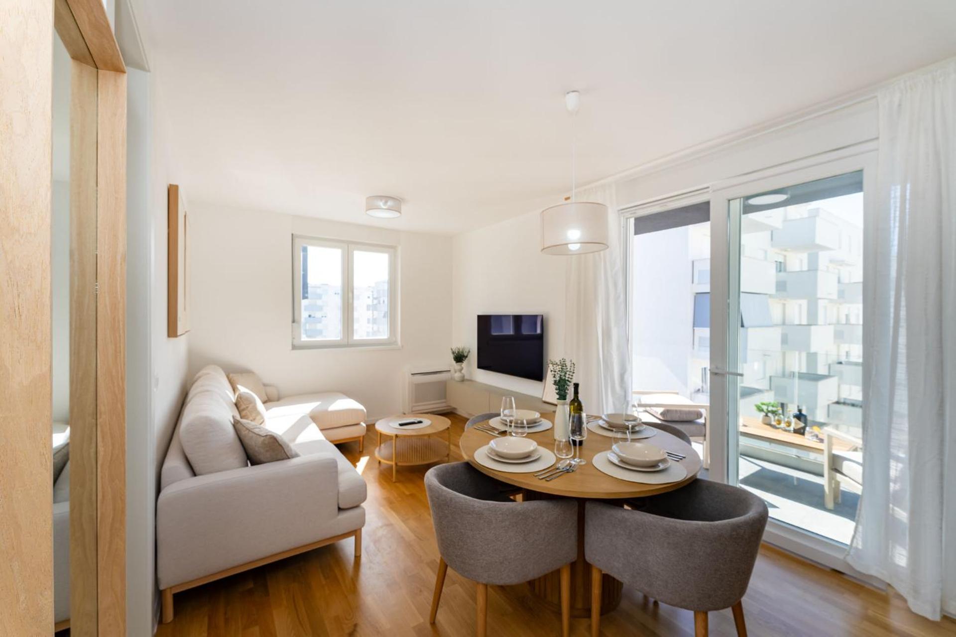 Luxury apartment Niko - garage space and panoramic view