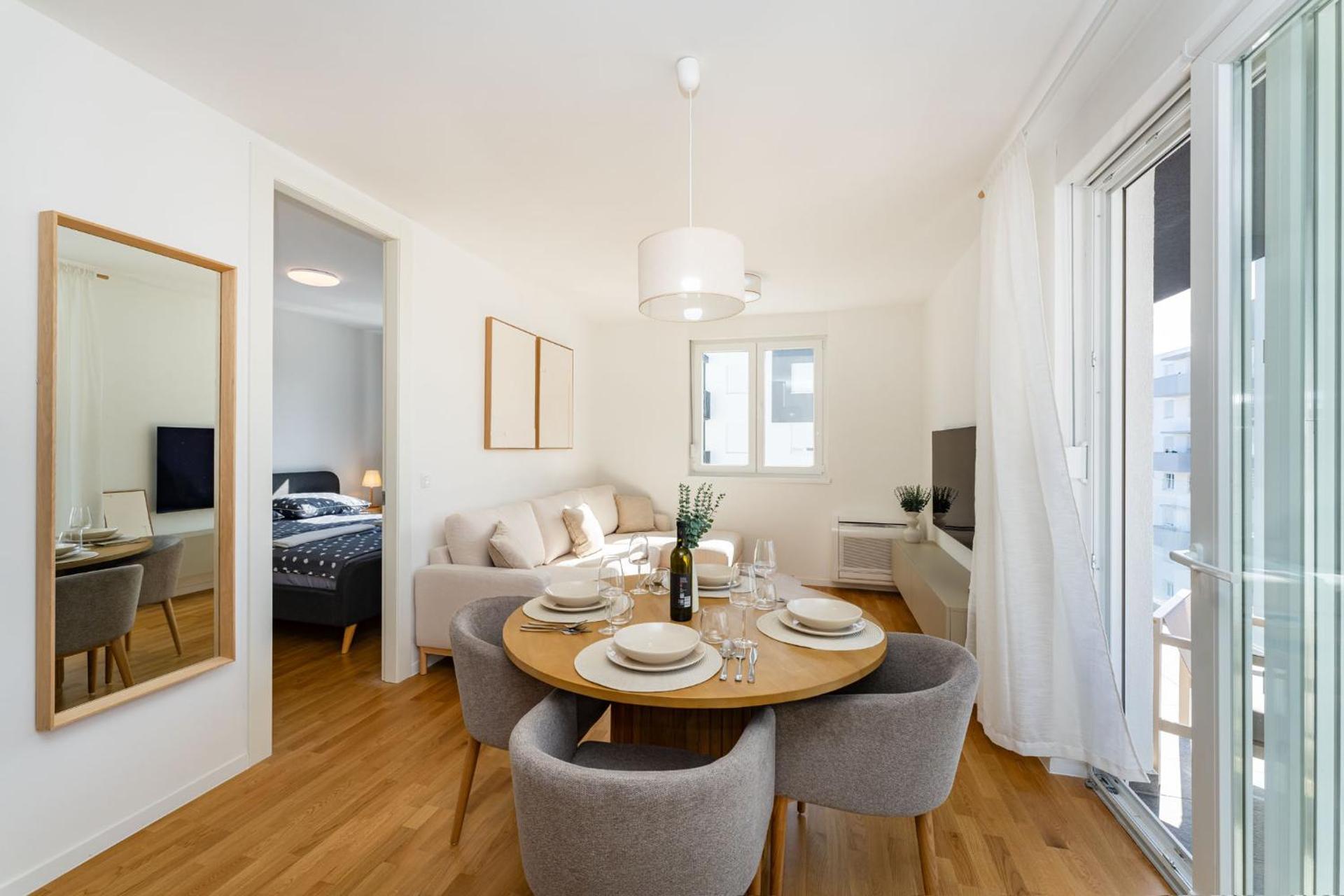 Luxury apartment Niko - garage space and panoramic view