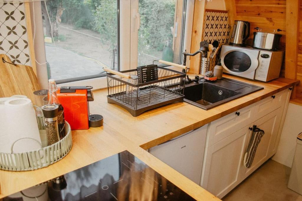 Nyaktekercs Wood Cabin - Hot Tub