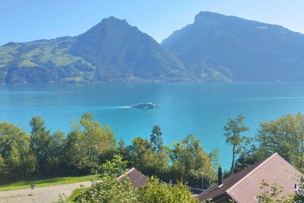 Ruhiges Studio mit Aussicht fast bis nach Interlaken