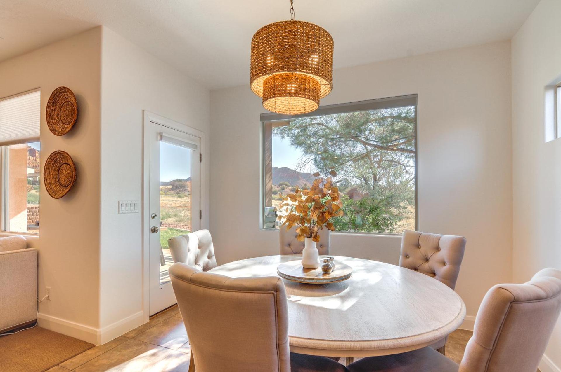 Zion Area Home with Scenic Views and Private Hot Tub!