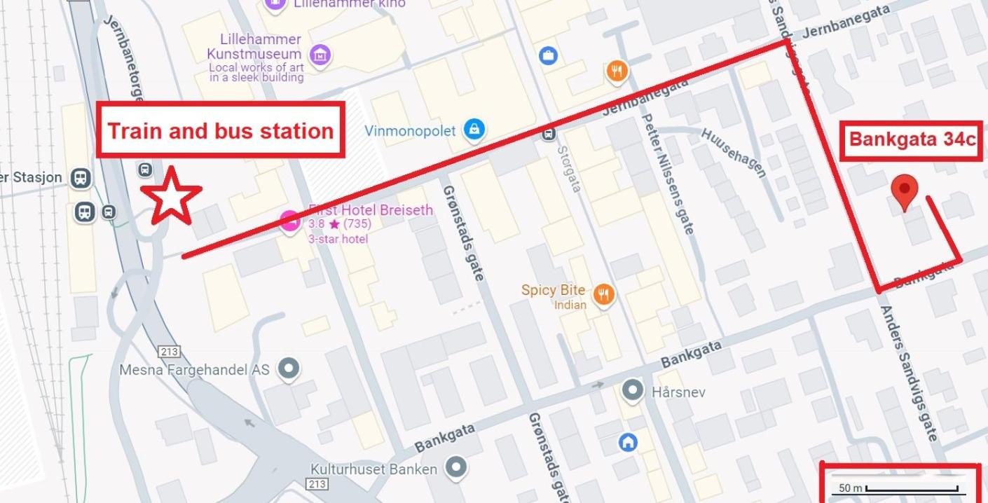 Central 2 bedroom apartment