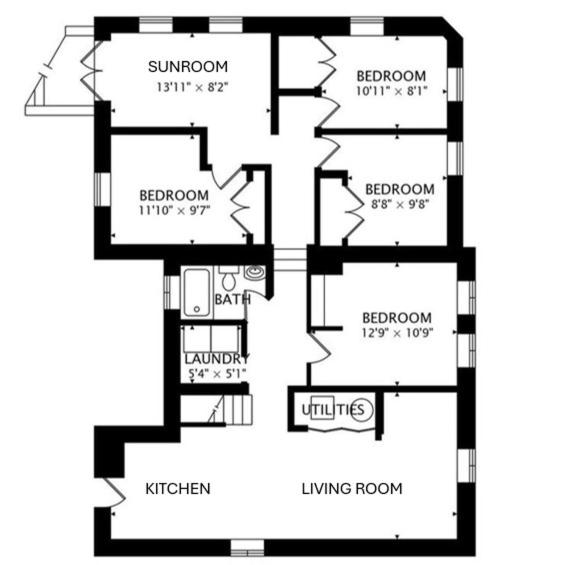 Entire 4 bedroom familyfriendly basement apartment, MetroWalk