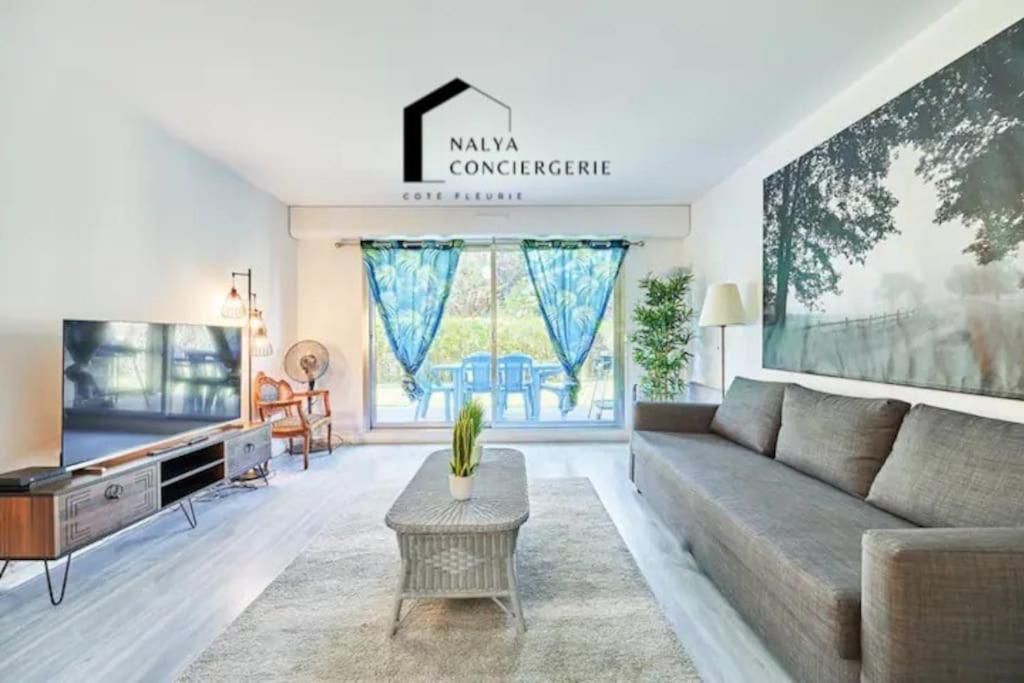 Charming 2BR Private garden, 5MinToBeach Deauville