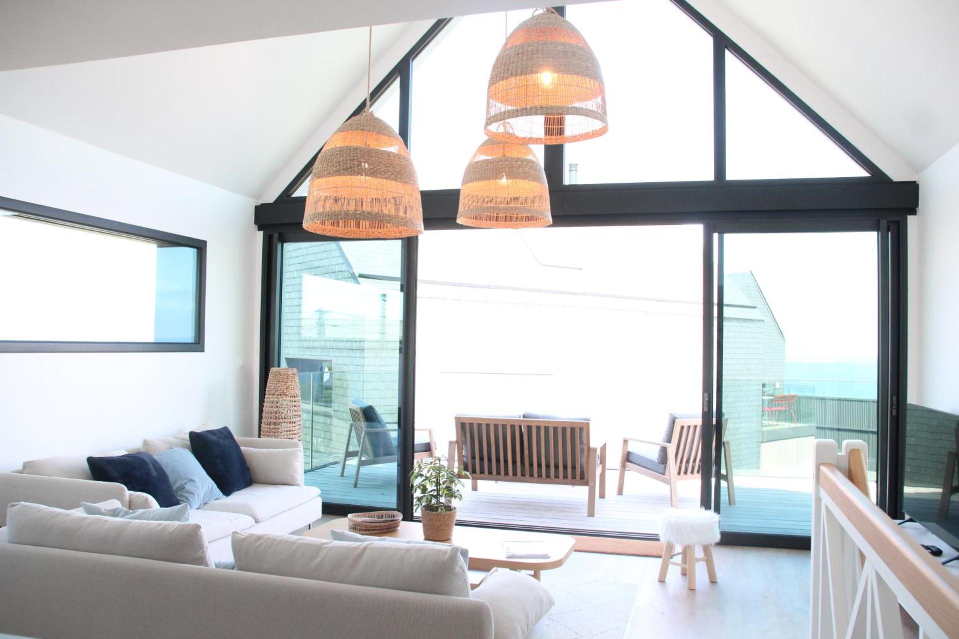 Ty Dag - Petite Terre vue mer, spa, plage à 300m