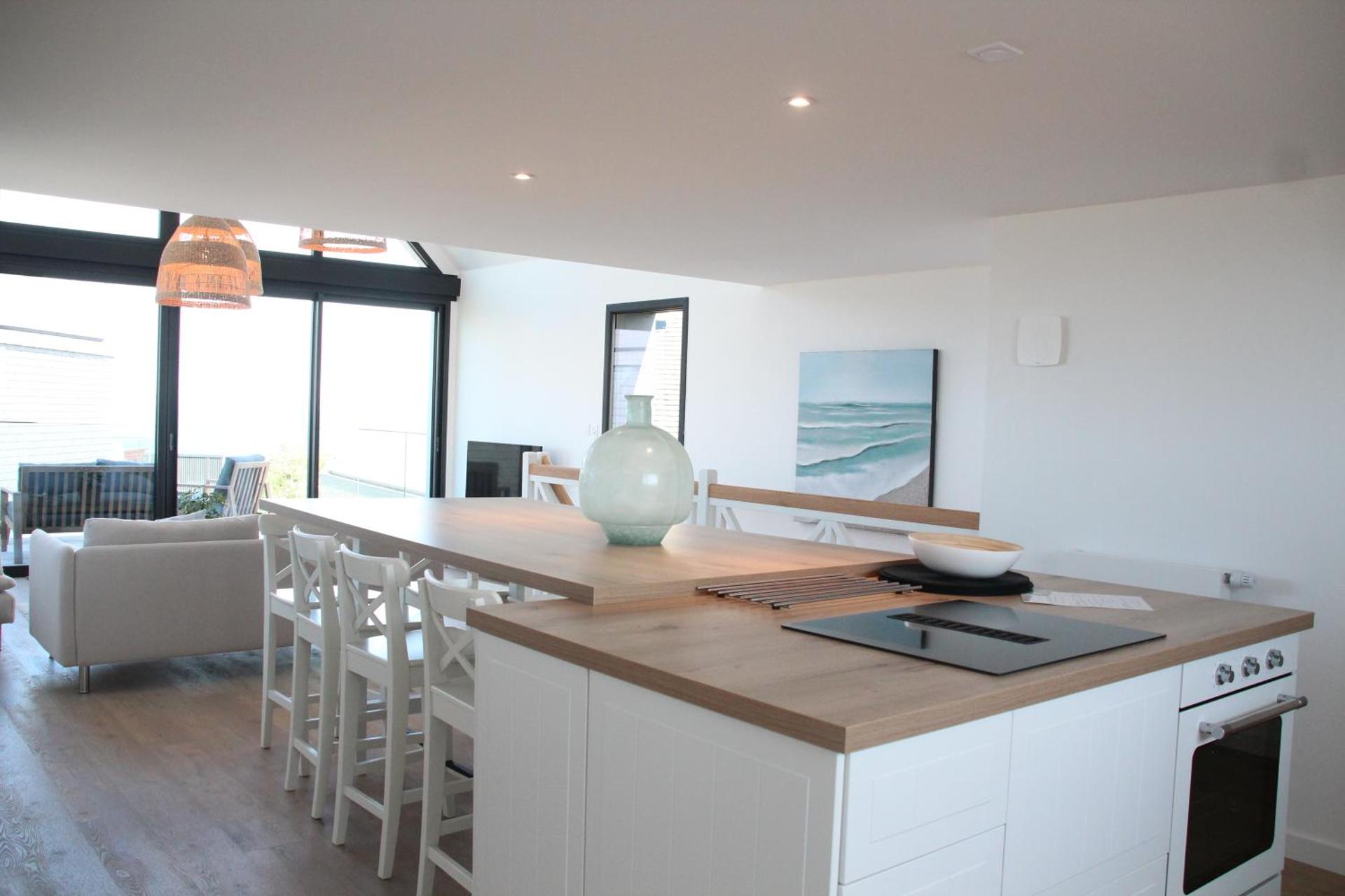 Ty Dag - Petite Terre vue mer, spa, plage à 300m