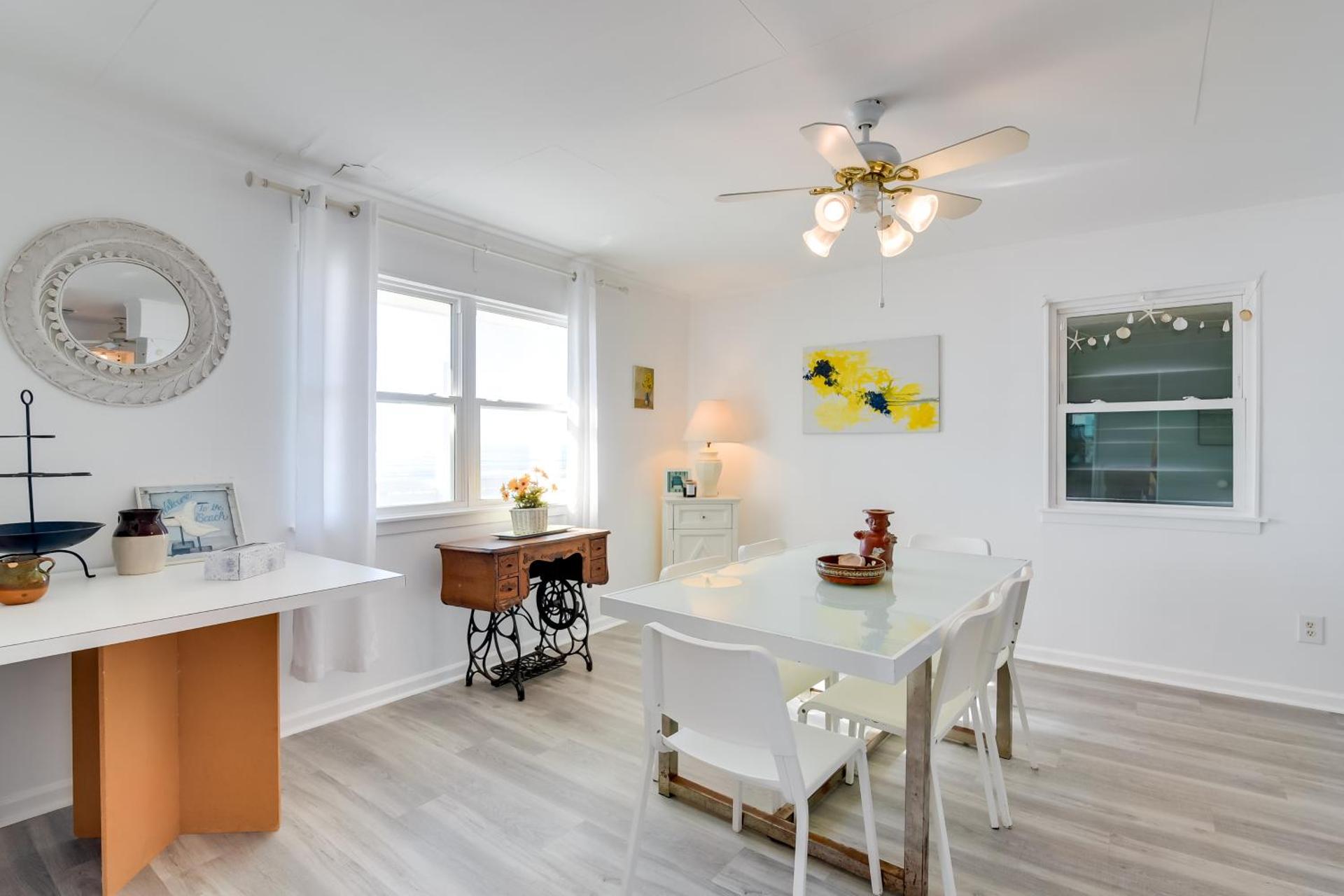 Oceanfront Home with Deck and Views in Galveston!