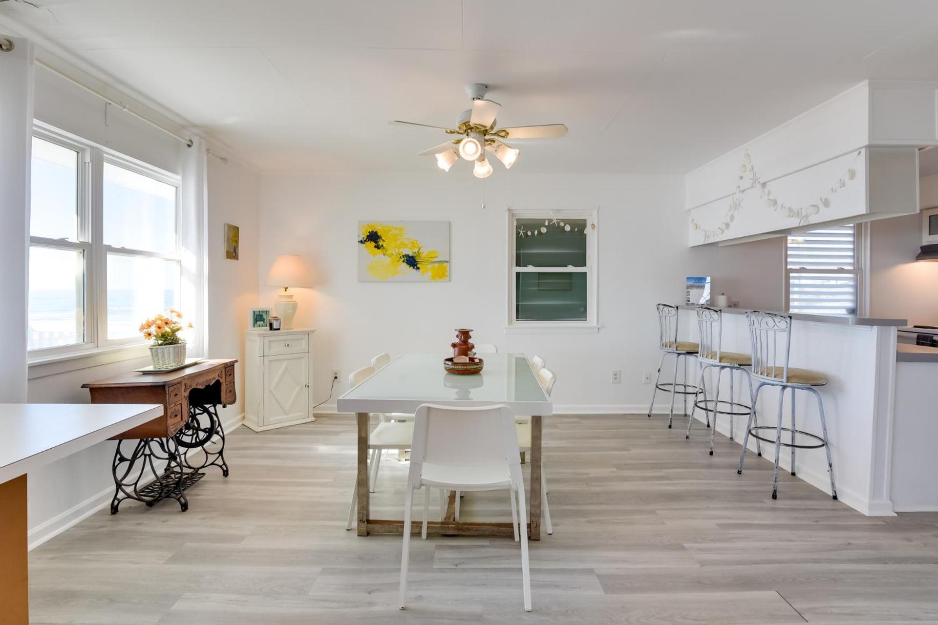 Oceanfront Home with Deck and Views in Galveston!