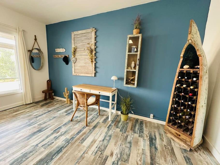 Appartement les pieds dans le sable