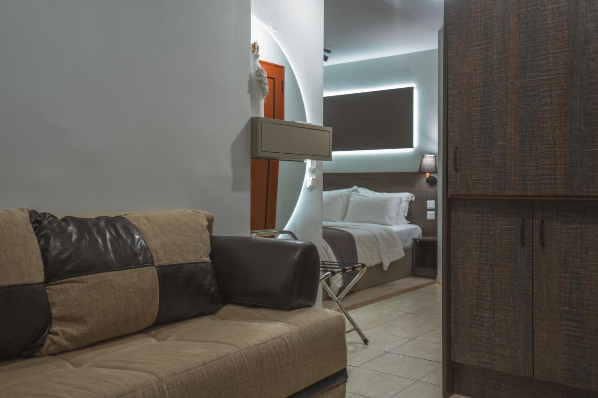 Studio with Fireplace