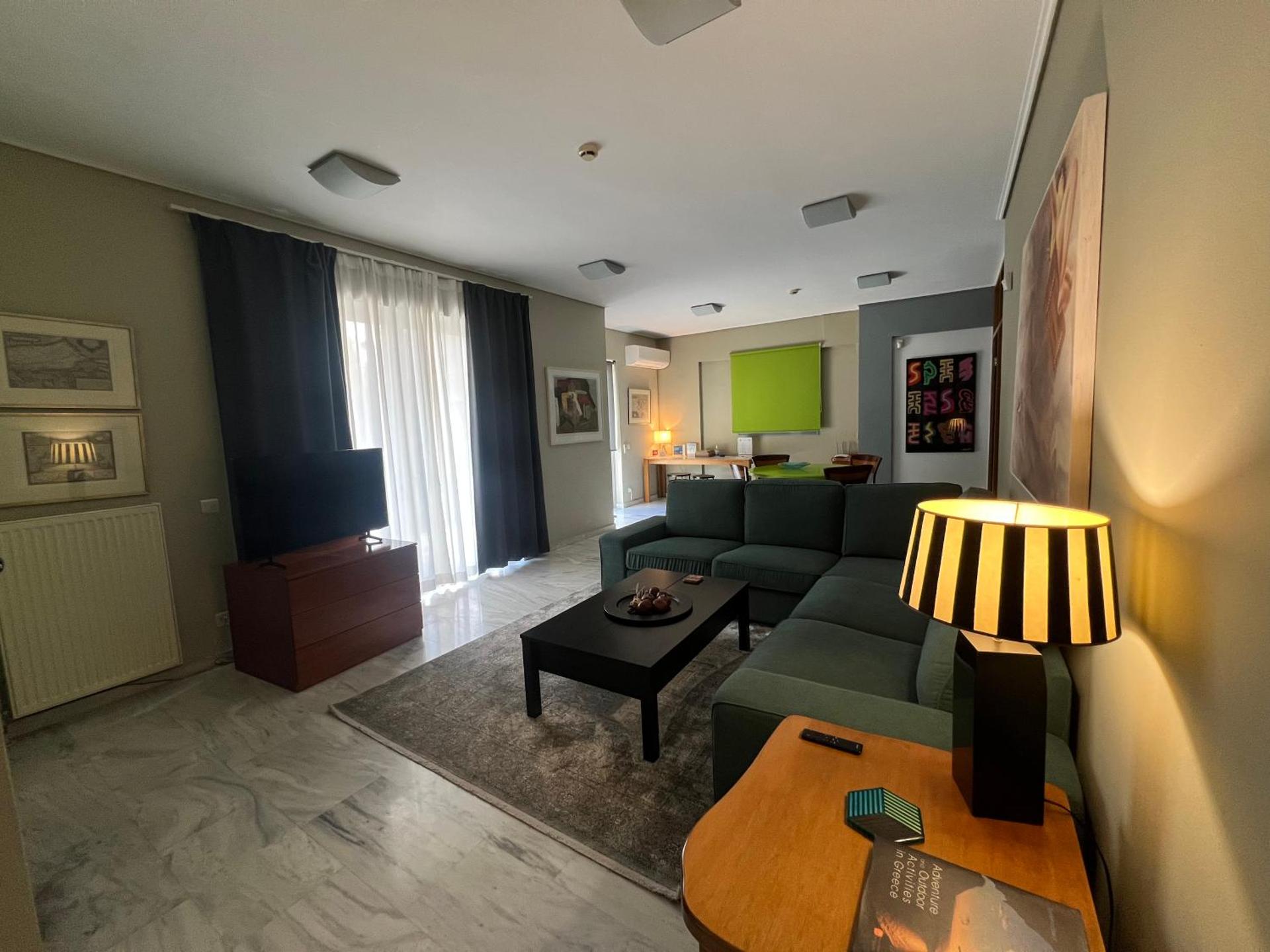 Green Apartment near Marousi Hospitals & OAKA, by PromosHomes