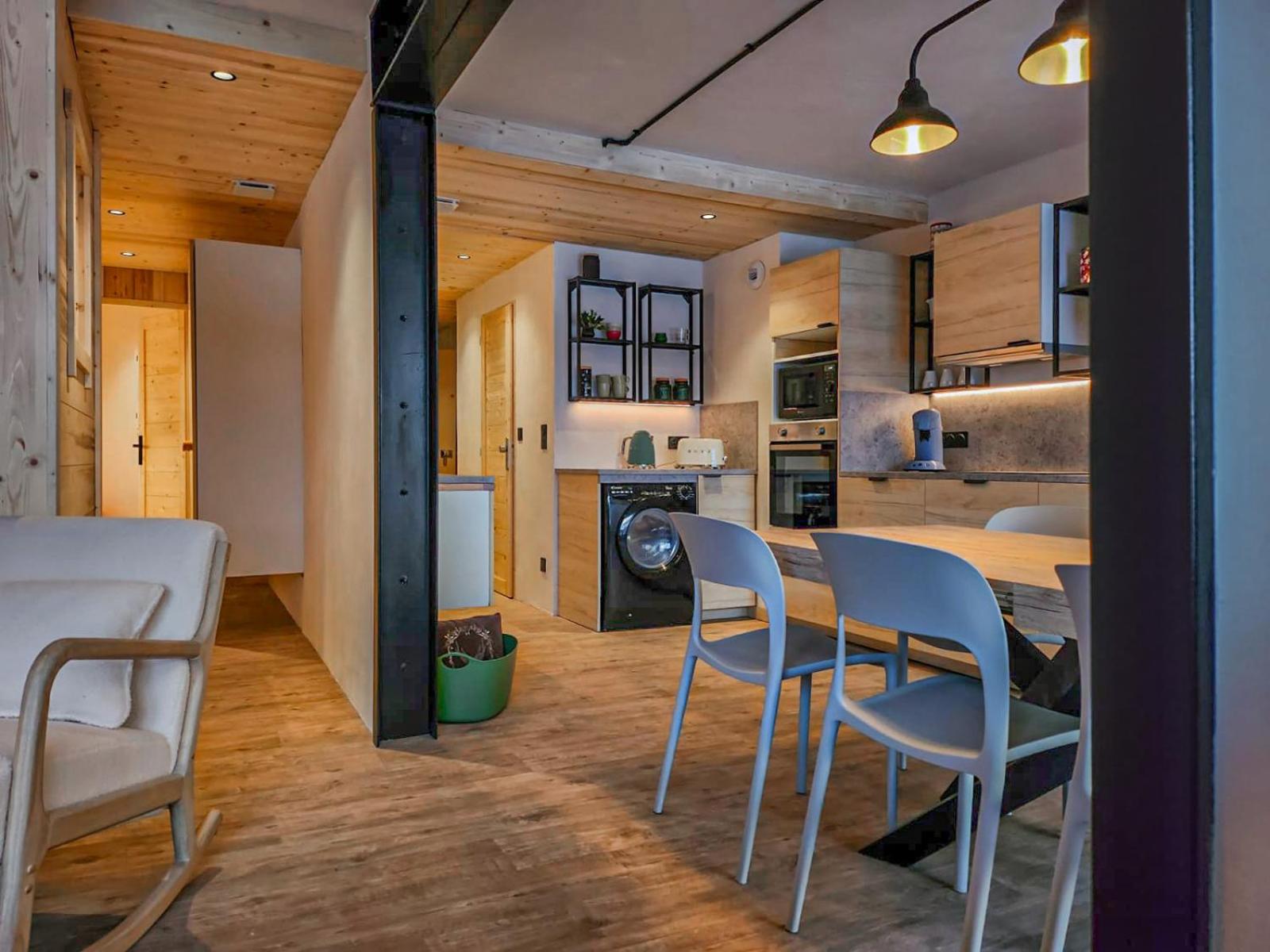 Arc 2000 - appartement ou studio avec balcon et vue