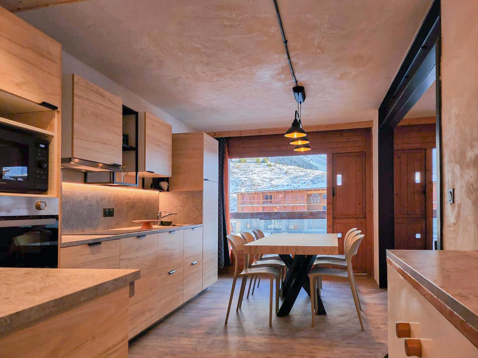 Arc 2000 - appartement ou studio avec balcon et vue