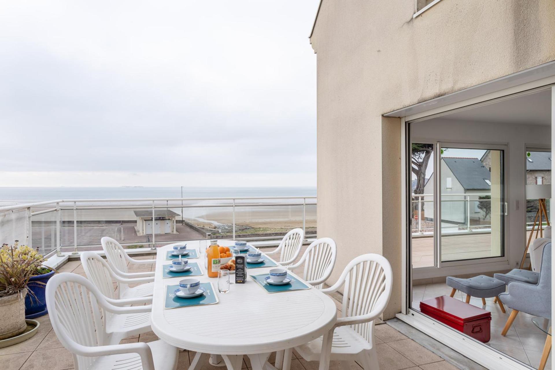 Glaz-Zen - Spacieux appt face à la mer