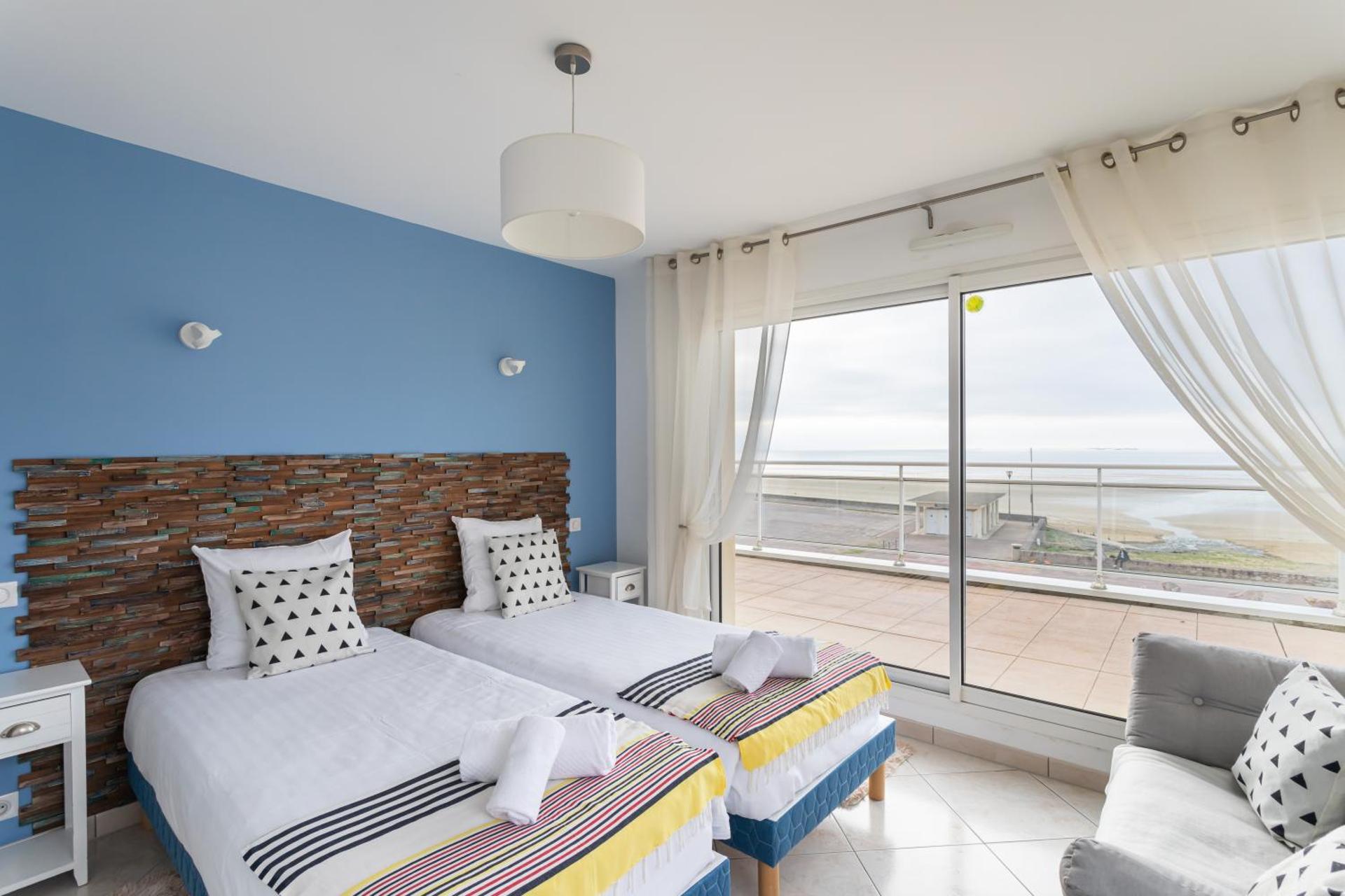 Glaz-Zen - Spacieux appt face à la mer