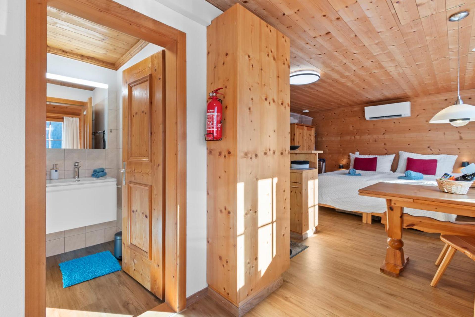 Gemütliches Chalet mit privater Sauna und schöner Aussicht