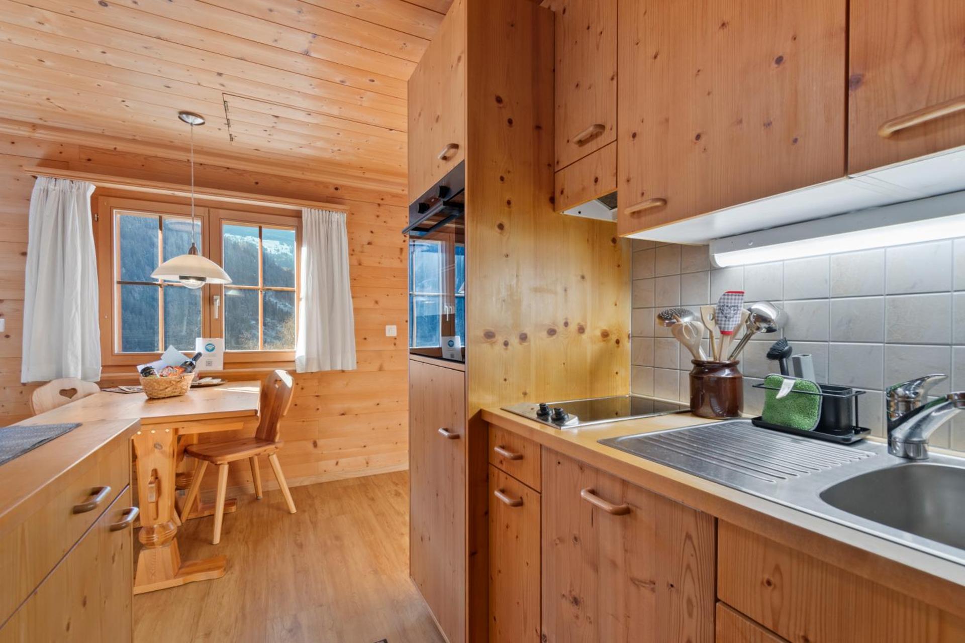 Gemütliches Chalet mit privater Sauna und schöner Aussicht