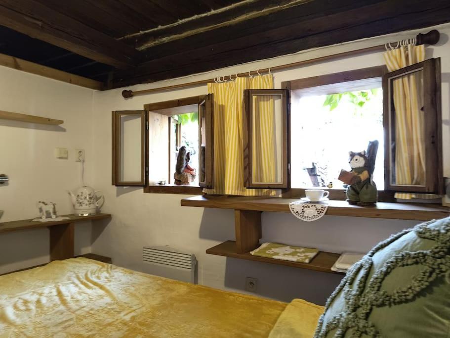 Chaloupka u Mostu sv Jana v centru Vodňan