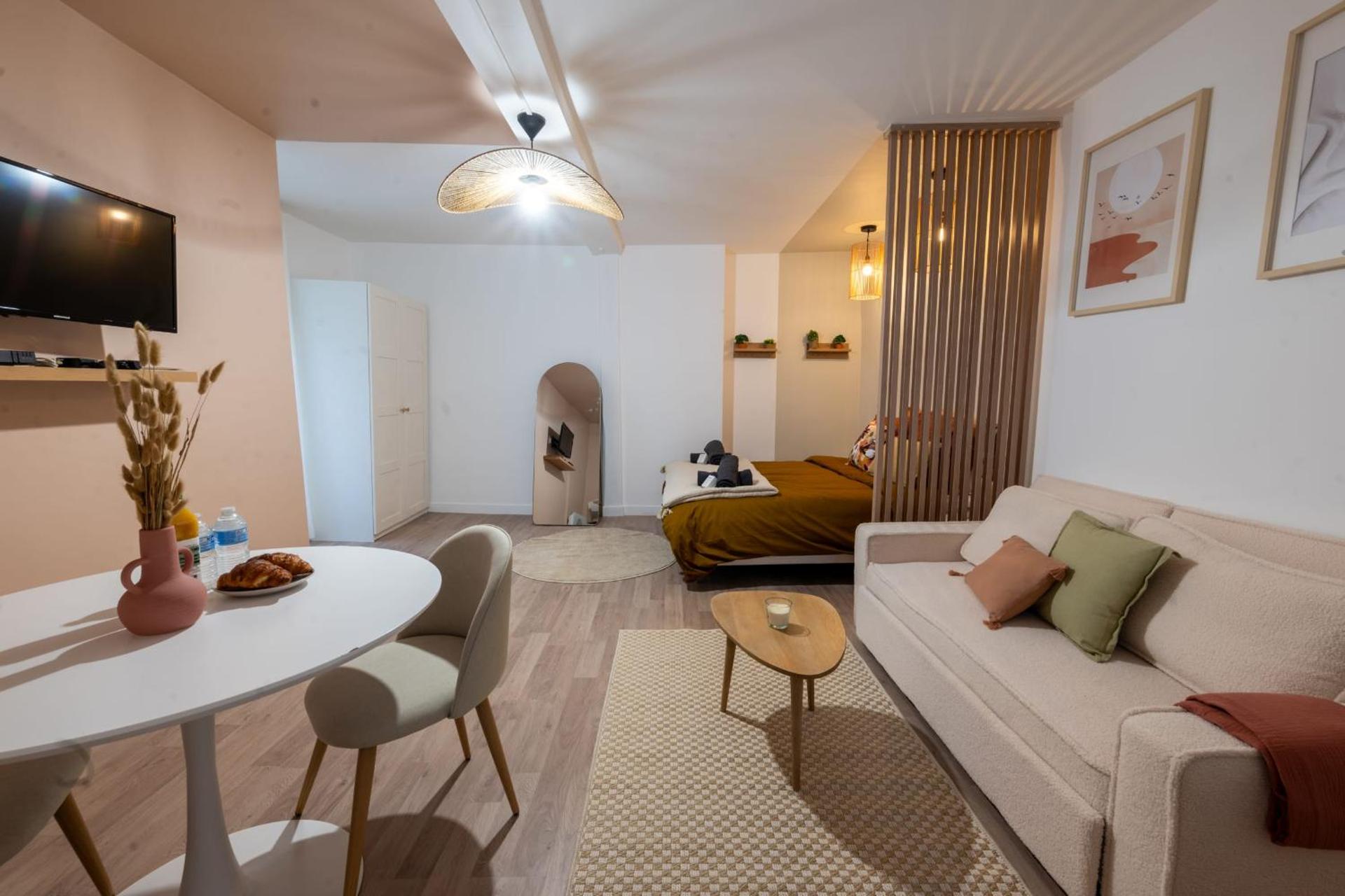 Magnifique Studio rénové centre-ville 3pers wifi