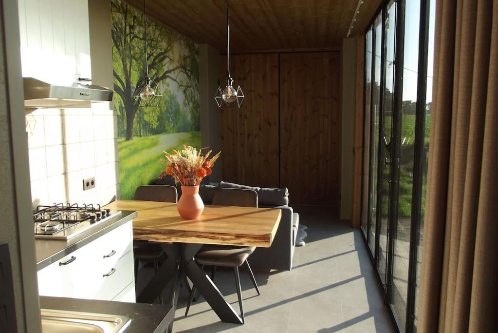 Tiny House 't klein geluk dichtbij Brugge met fiets'