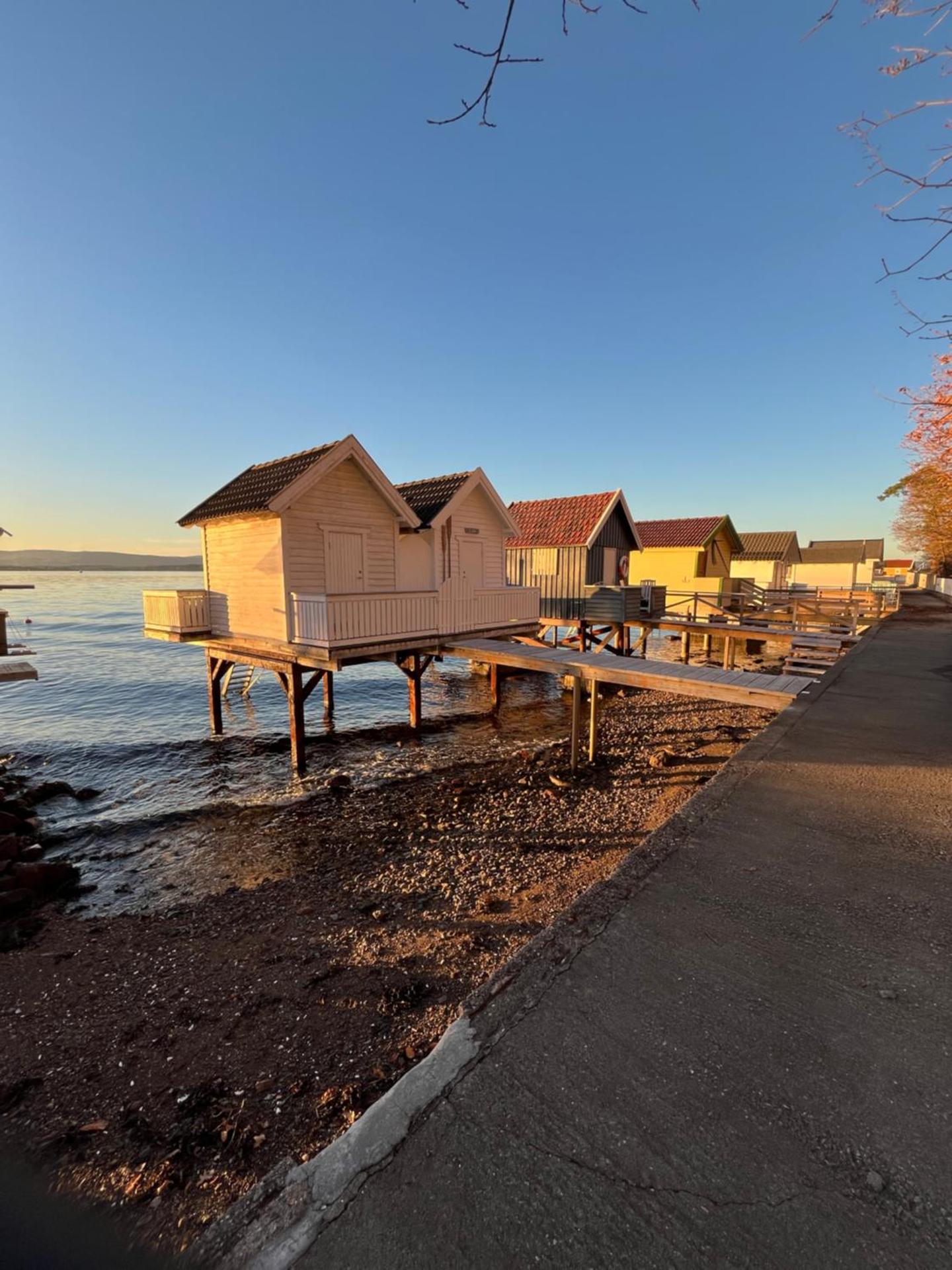 Oslo Fjord views with your own private beach hut at Flaskebekk