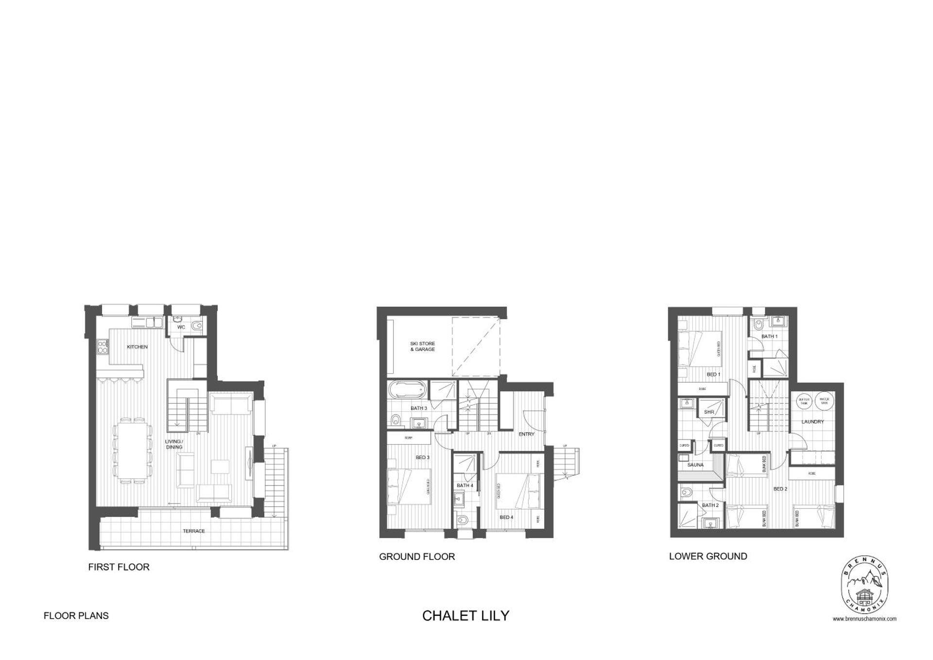 Chalet Lily by Brennus Chamonix