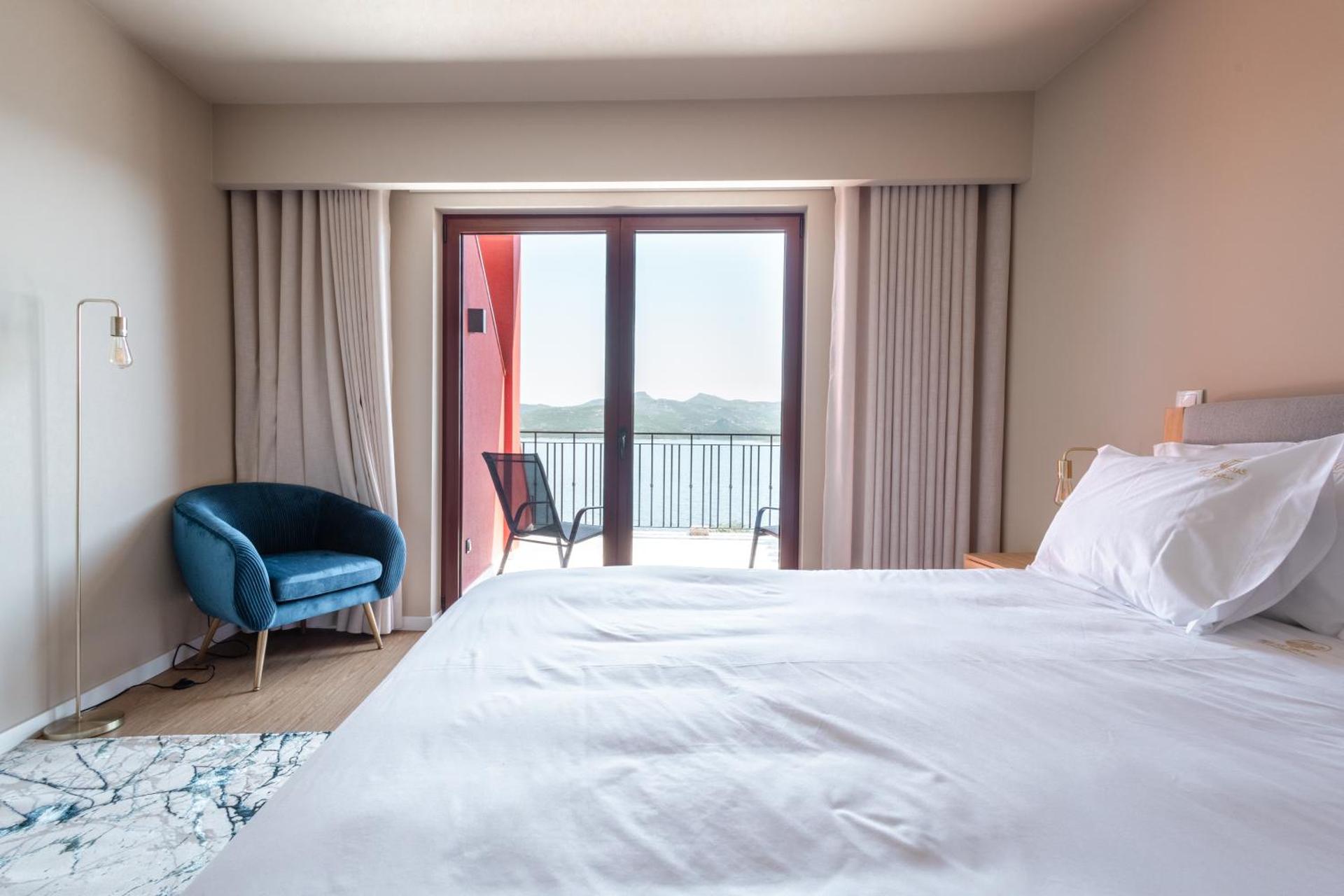 Dobbeltværelse med søudsigt