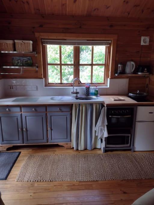 Cosy Log Cabin in Llanfoist village