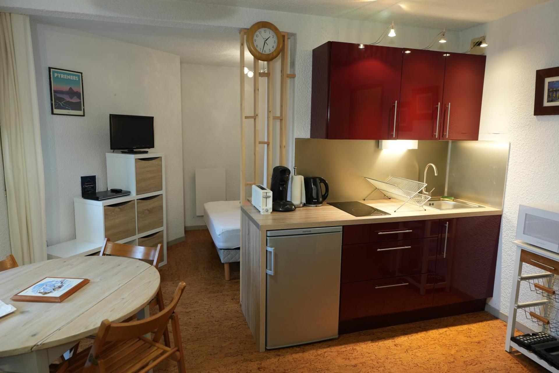 appartement 4 personnes, ascenseur, balcon, 100 m du télécabine