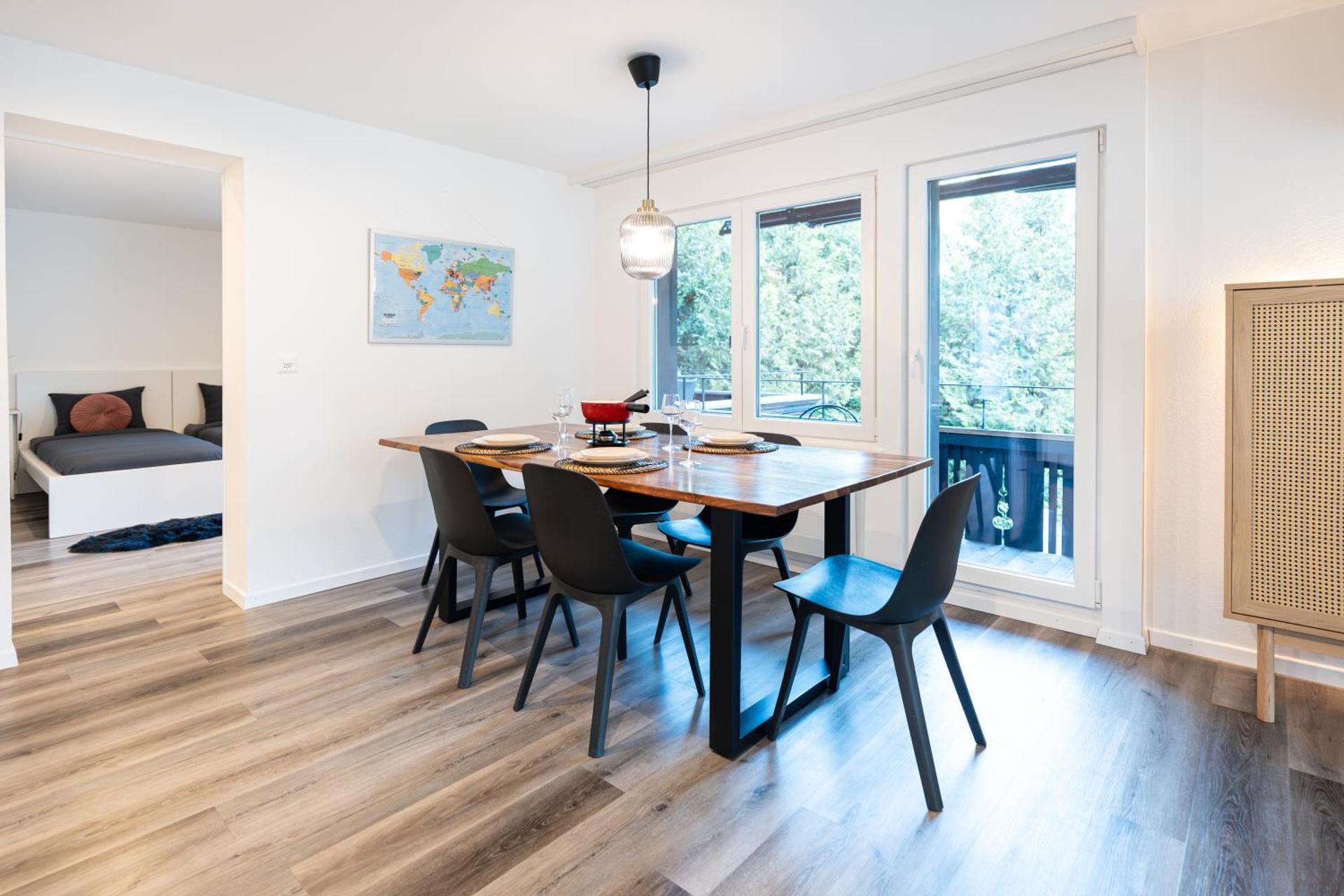 Modern designed, luxury mountain view Apartment