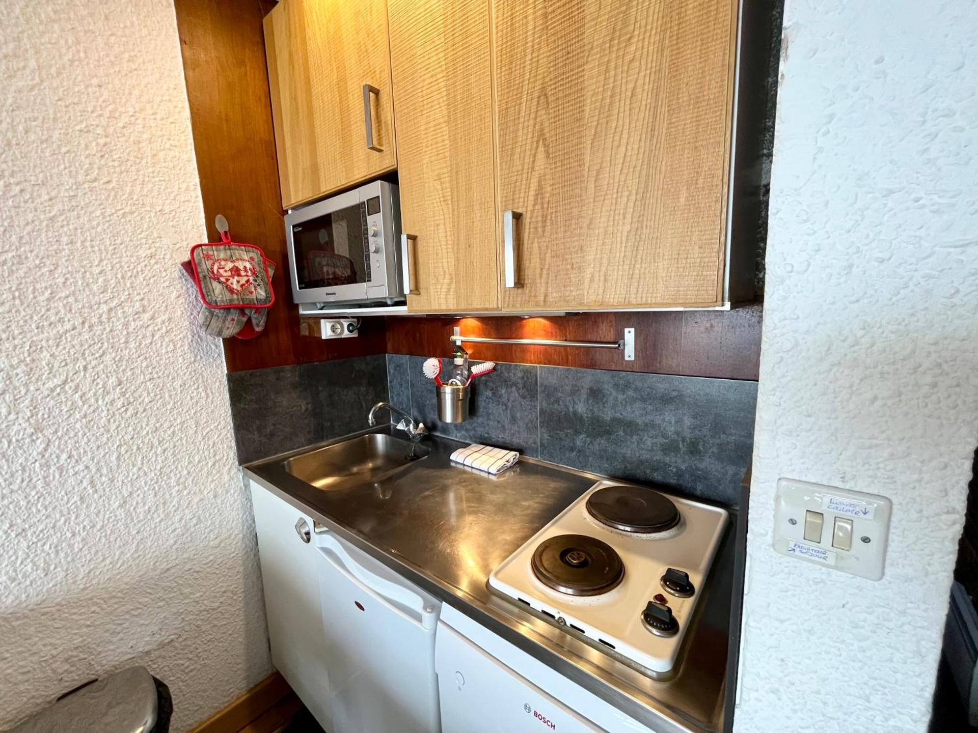 Studio cosy entrée les Evons Résidence Le BRELIN