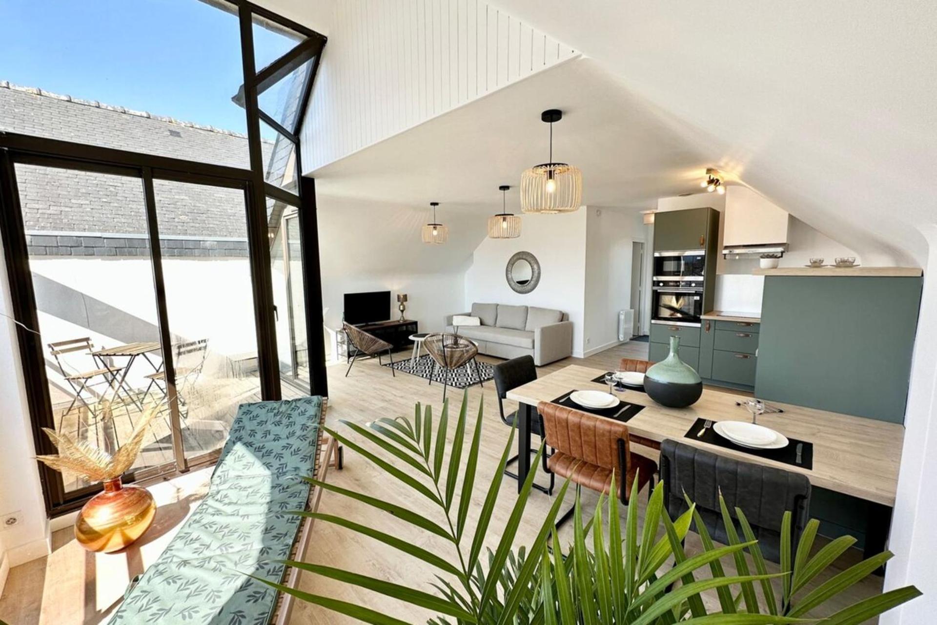 T2 Neuf Top Cocooning Terrasse - Face à la mer