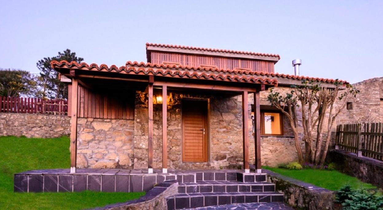 Cabaña con Piscina en Doniños