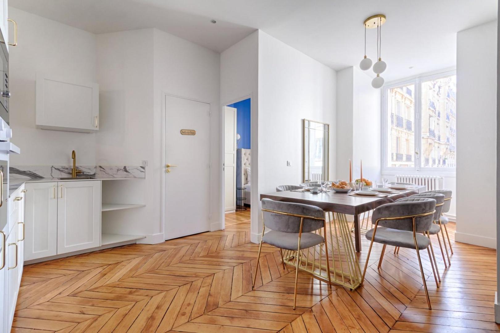 Convivialité pour 8 personnes - Parc Monceau