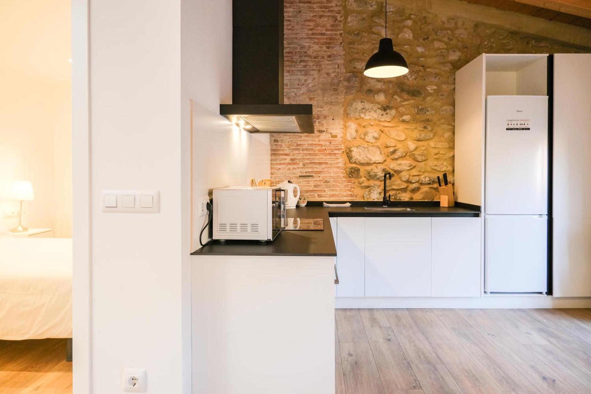 Ganganell Àtic Apartamento con terraza en Besalú