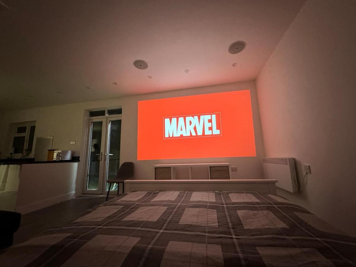 Private cinema studio guest house with garden