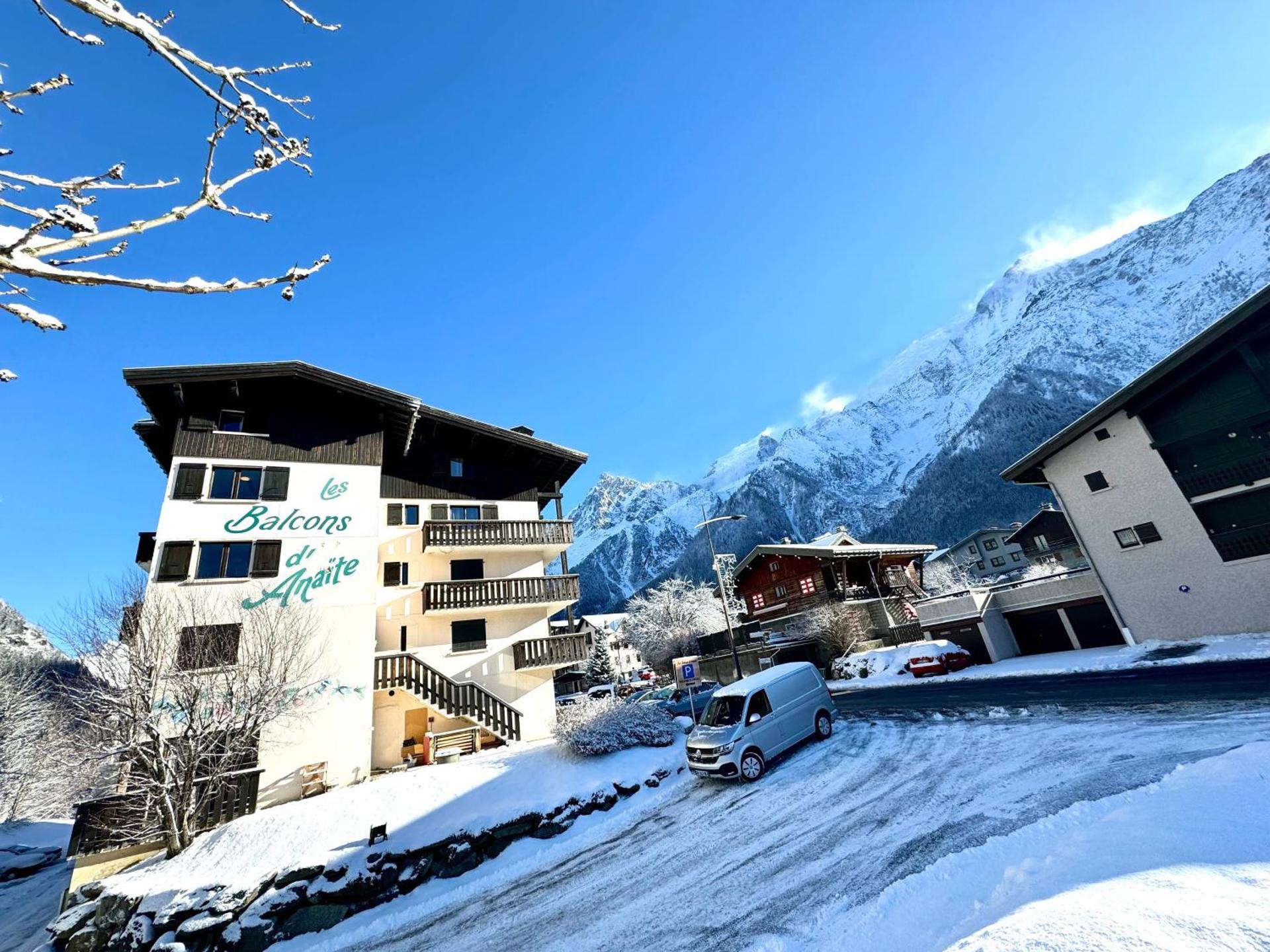 Appartement vue Montblanc 5mn piste1