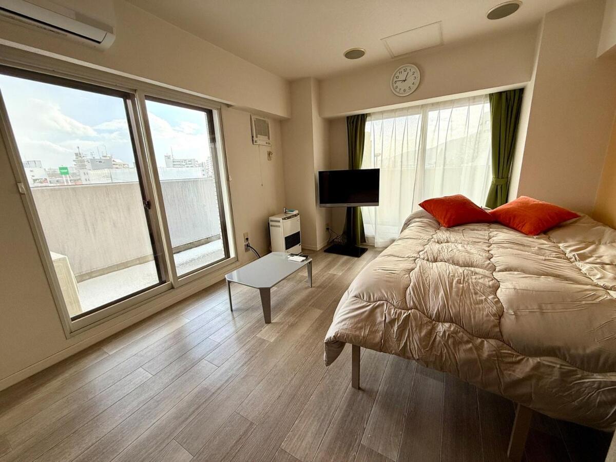 5-6札幌中心部の豊平川が目の前の好立地で美室そして格安施設で快適な旅を