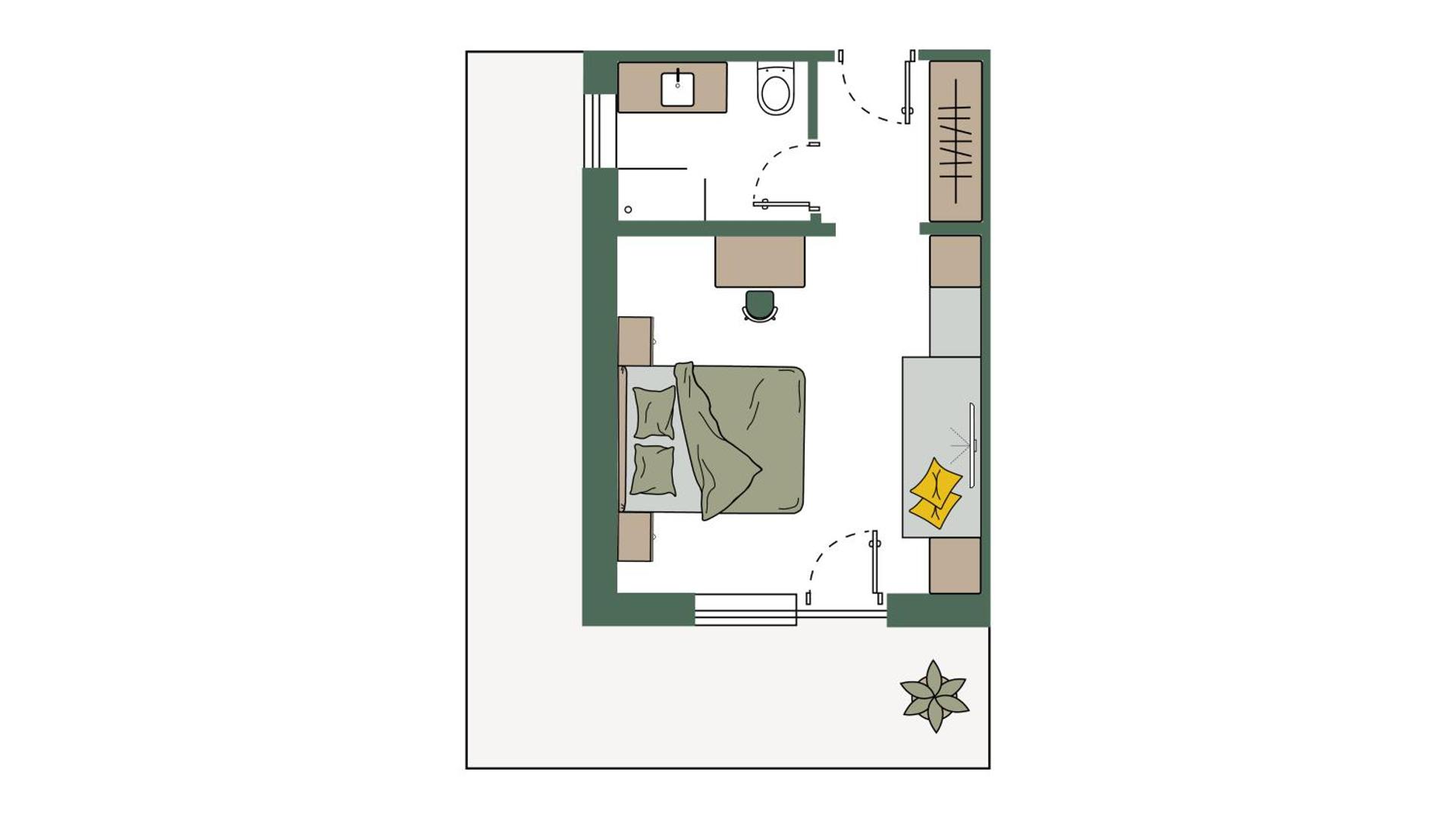 Deluxe Double Room (2 Adults + 1 Child)