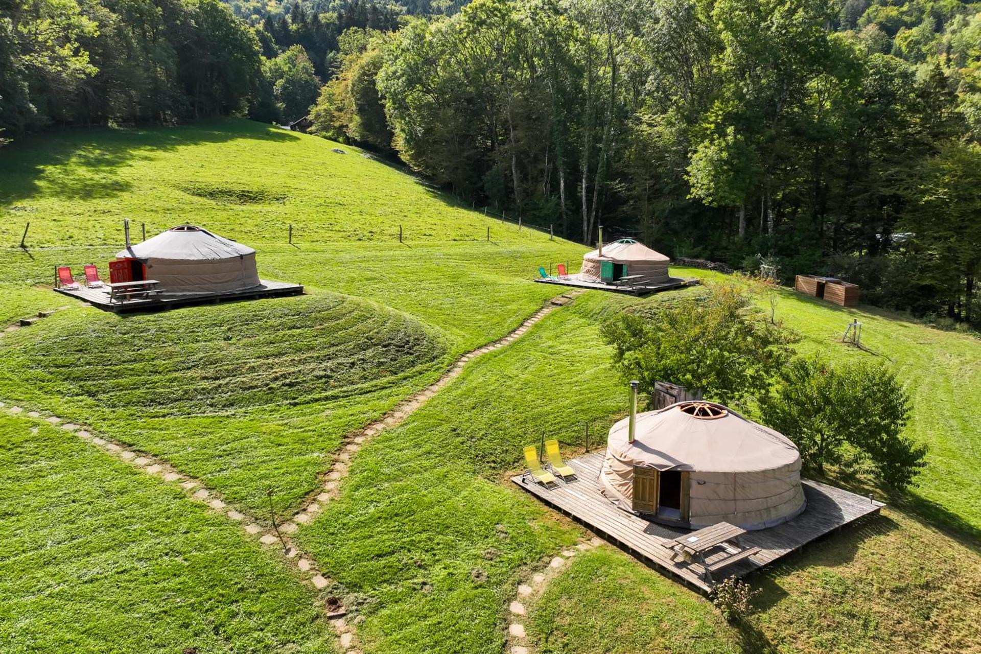 Yourtes Olachat proche Annecy