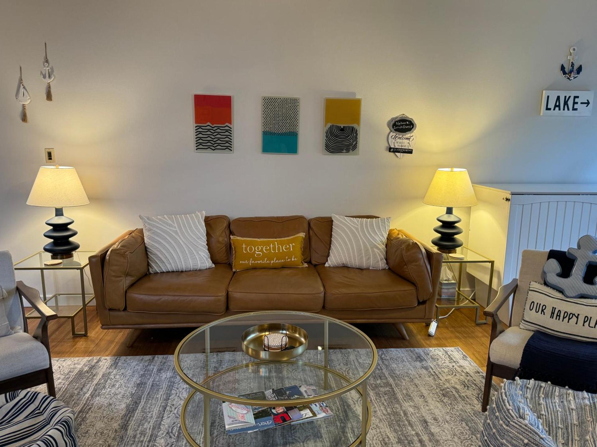 Newly Remodeled Mid-Century Modern Lake Condo