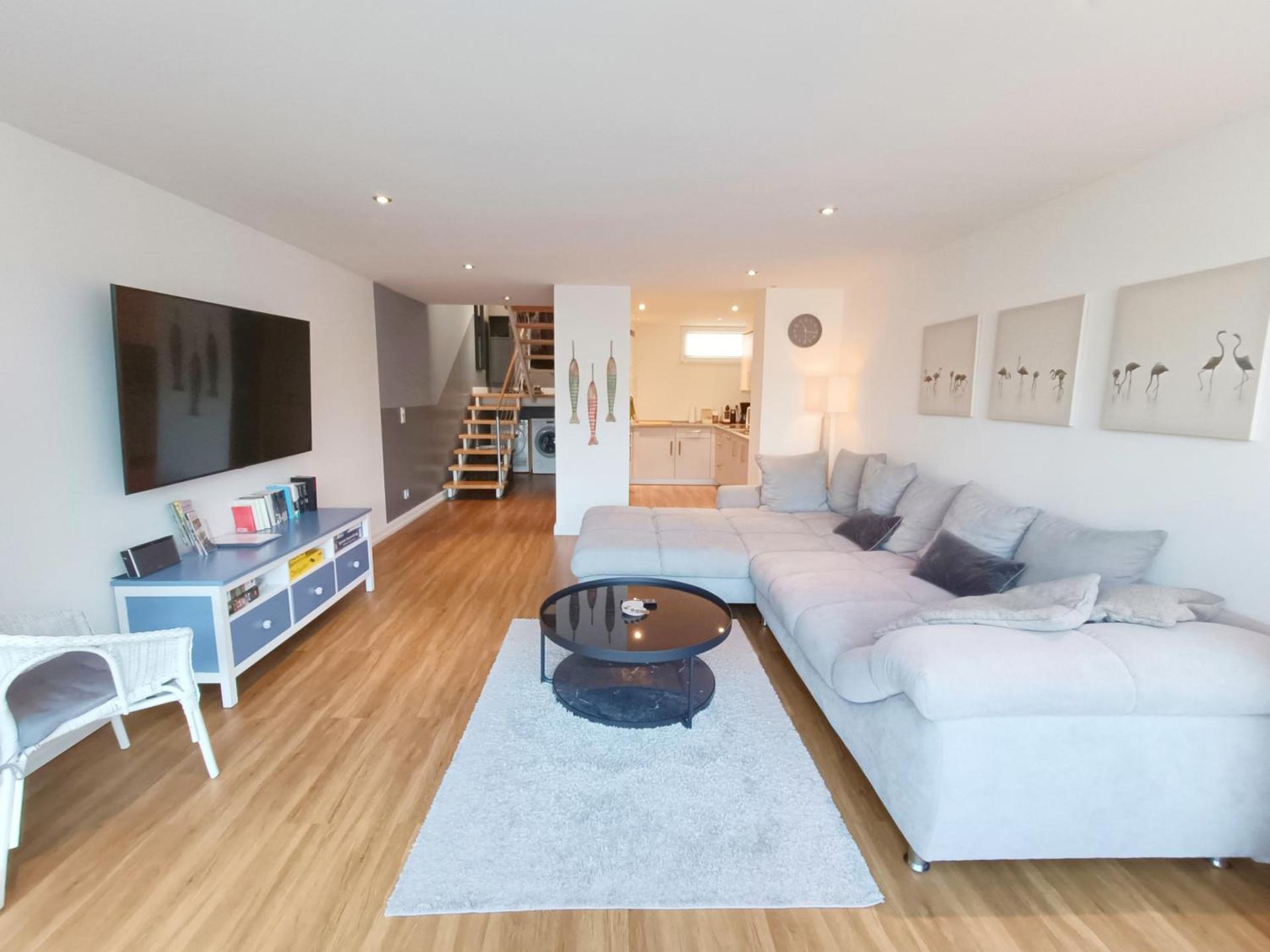 Beachhouse mit privater Sauna und Kamin, 700m zum Strand