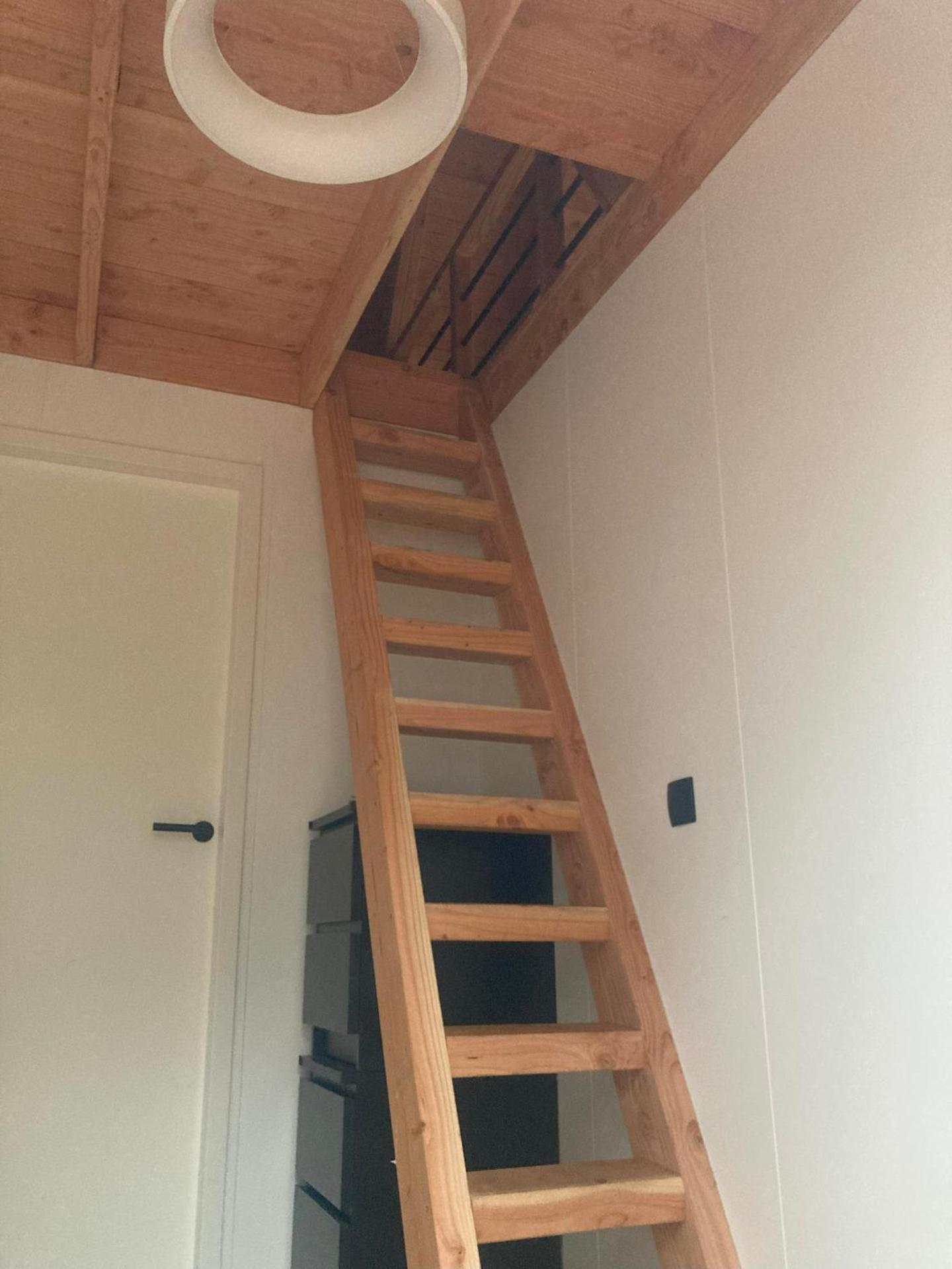 A-huis in het bos van Drenthe