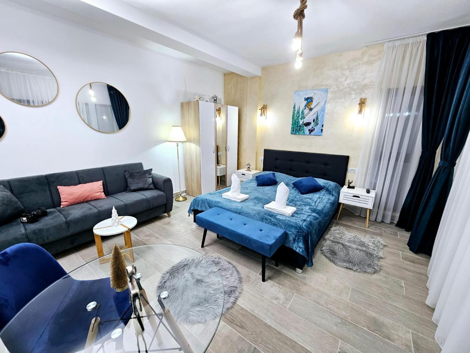 Triple room with Balcony Transalpina Ski Resort - TRI1