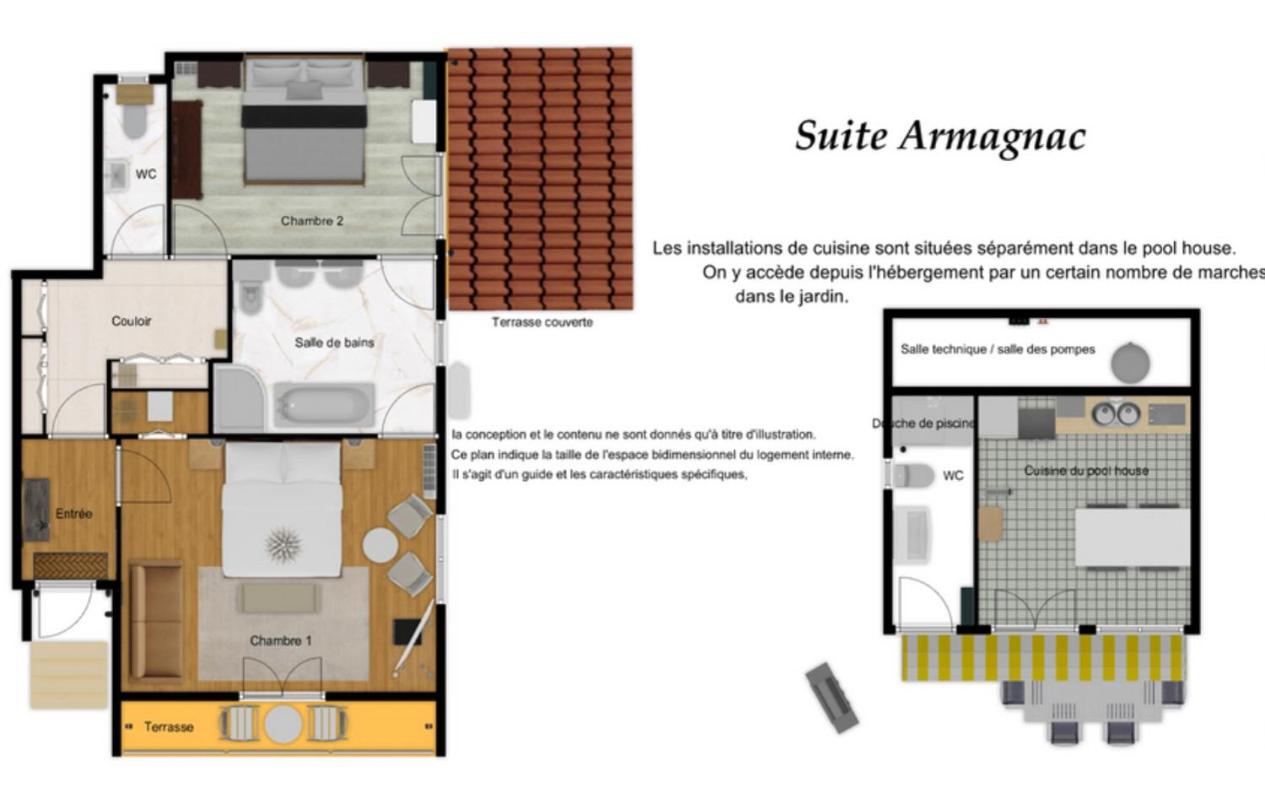 Suite Armagnac, relaxing gite near Nogaro
