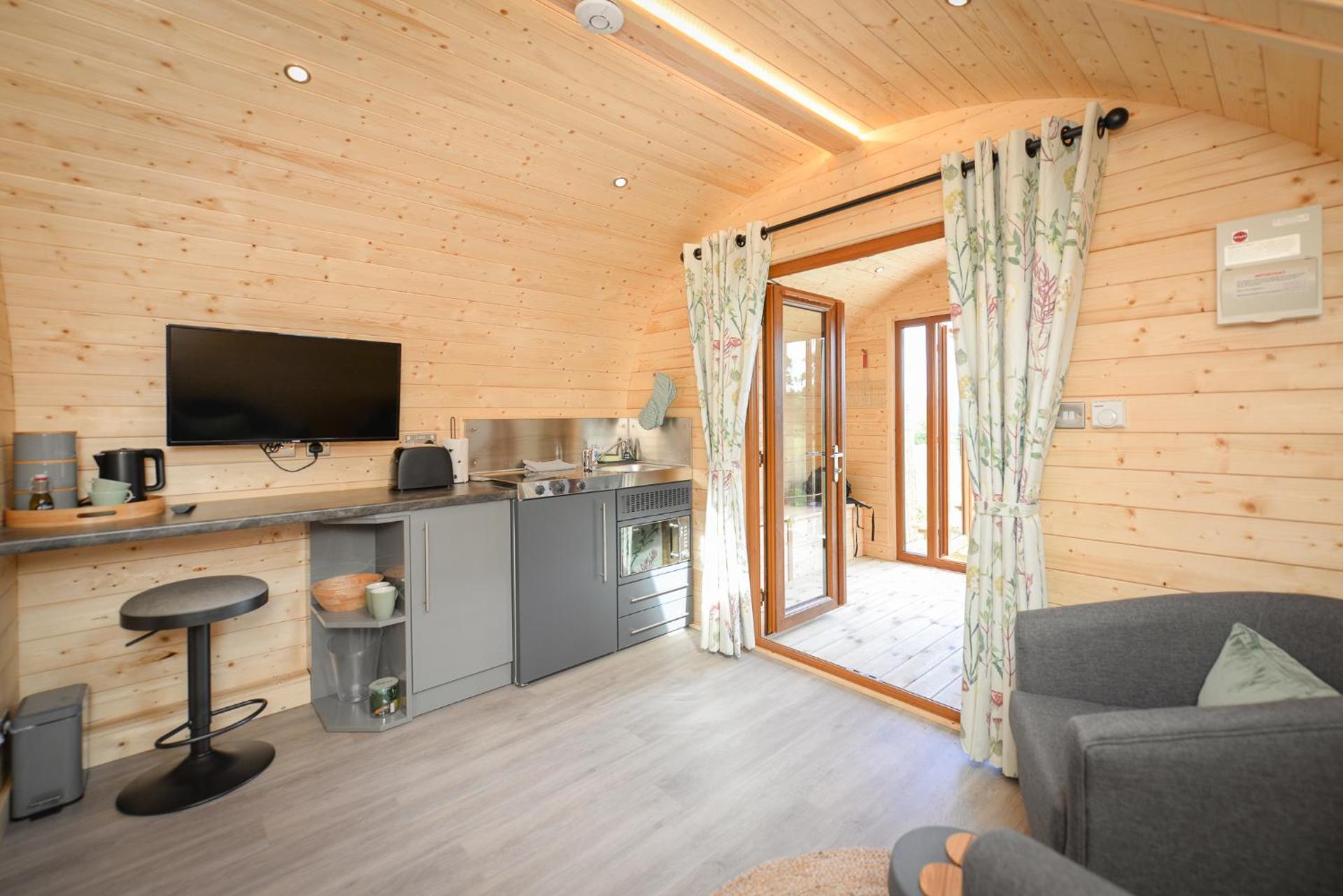 Luxury Glamping Pod - Garthside Farm Holidays